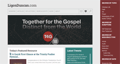 Desktop Screenshot of ligonduncan.com